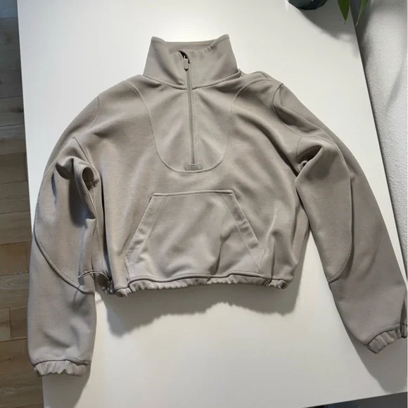 Lululemon | Ribbed Softstreme Jacket | US W 4 | Riverstone - Picture 2 of 5